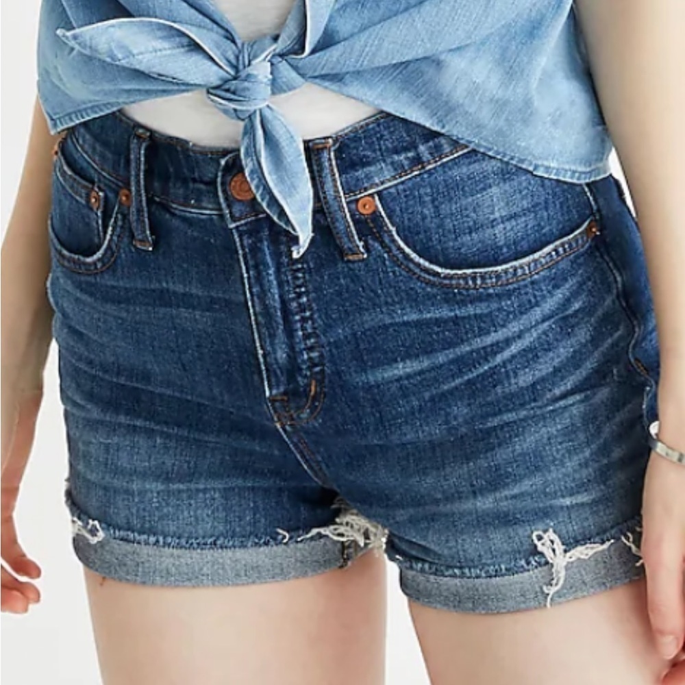 Madewell Demin High Rise Shorts